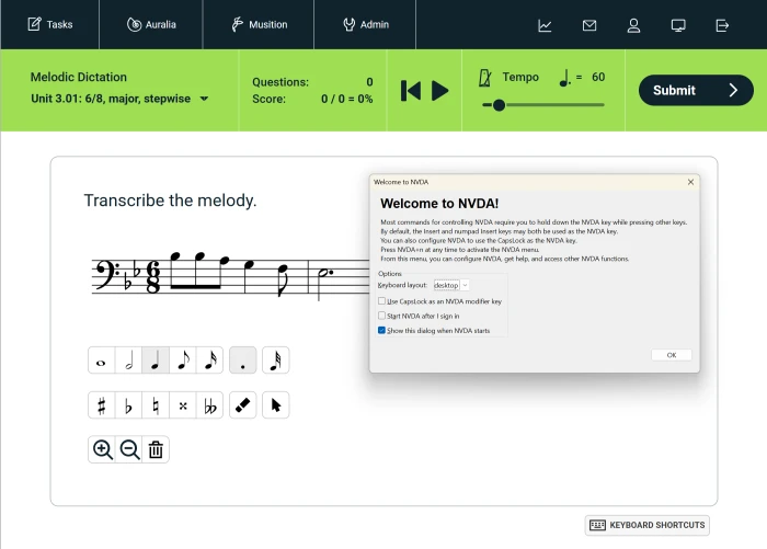 Welcome to NVDA image