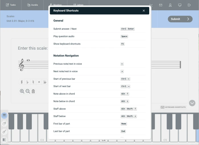 Image - Keyboard shortcuts