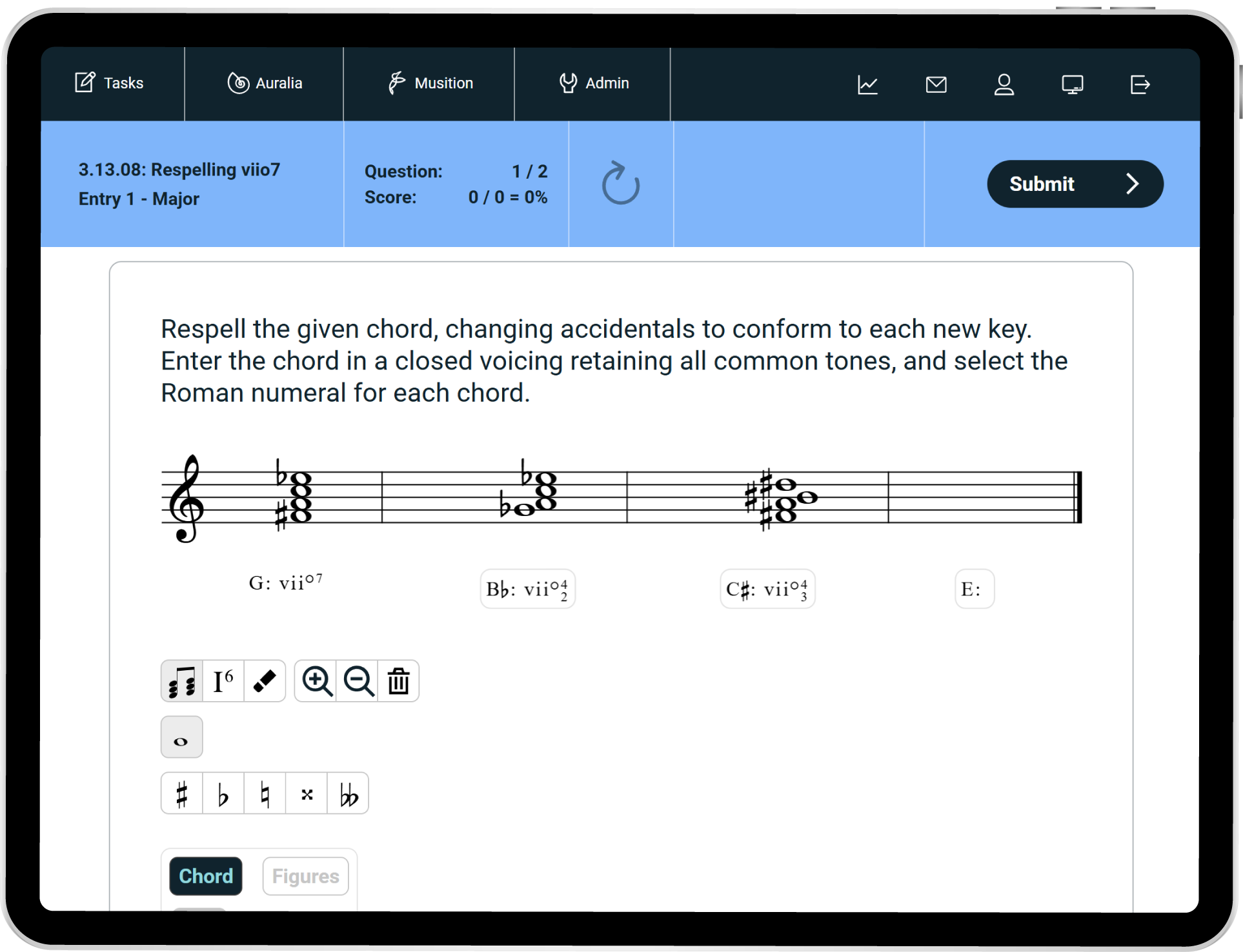 Chromatic Mediants, CTo7, Respelling viio7 & Ger+6